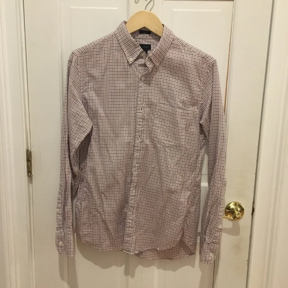 J. crew Men's Slim Fit Shirt Size Medium